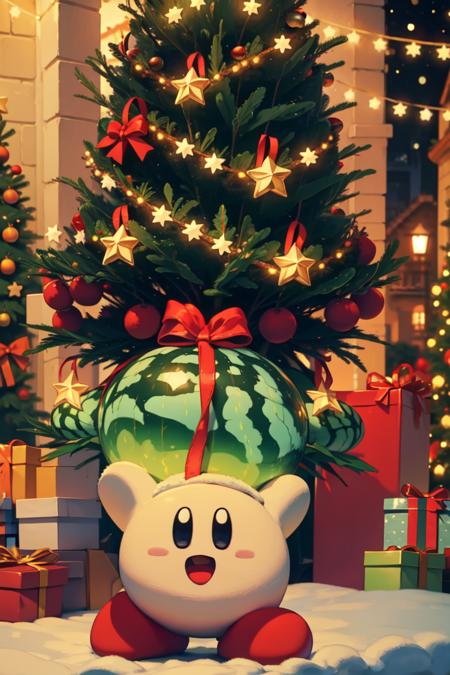 00871-2907928293-(masterpiece, best quality_1.2) _lora_KirbyV2_1_ kirbycopy, (solo focus_1.2), (no humans_1.4), santa cap, kirby reaching up, hap.png